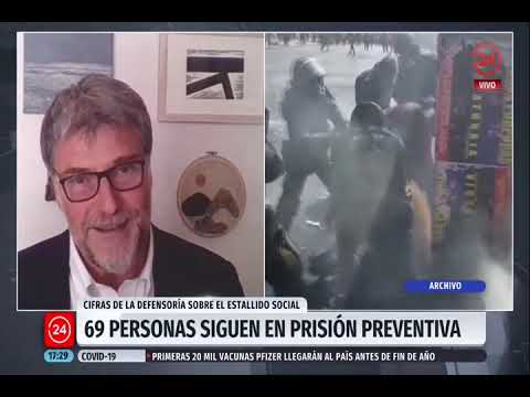 Entrevista al Defensor Nacional, Andr&eacute;s Mahnke, sobre exceso de prisiones preventivas en actual sistema de justicia