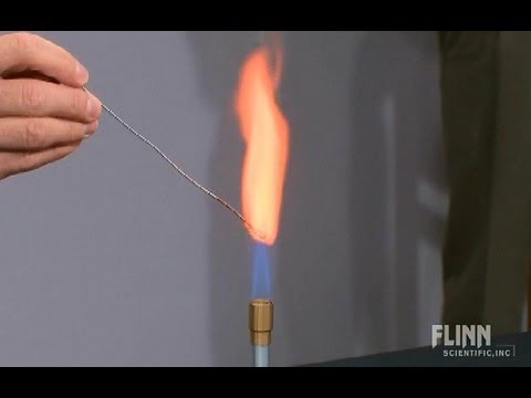 how to perform flame test