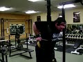 DIPS WITH A 125 DUMBELL