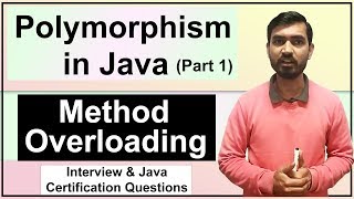 Polymorphism In Java (Part 1) || Method Overloading in Java