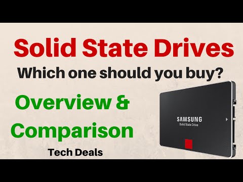 SSD Overview - Which one should you buy? - Samsung / SanDisk / Crucial / ADATA / PNY