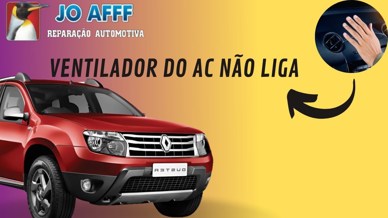 Renault Duster ventilador do Ac não liga