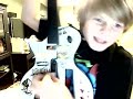 crazy guitar player