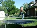 Trampoline Tricks 2 ----- Crazy Roof Jump