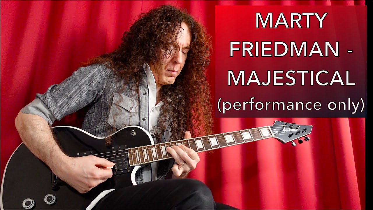 Marty Friedman - "Majestical"ギター演奏映像を公開 (「Guitar Techniques」magazine issue GT325) thm Music info Clip
