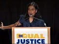 Reena Arora accepts award from Equal Justice Works Reena Arora accepts award from Equal Justice Works