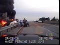 Illinois State Trooper rescues man from burning car