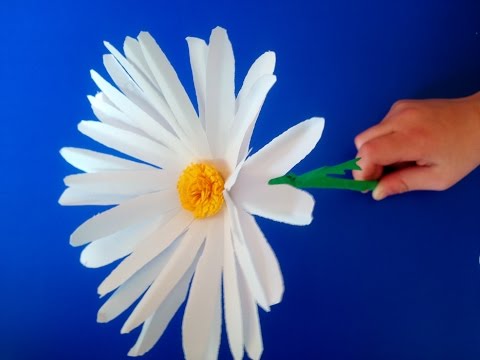 Акция белый цветок как сделать своими руками