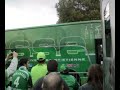 ASSE - Hapoel Tel Aviv _ Arrivée du bus des verts à GG ASSE - Hapoel Tel Aviv _ Arrivée du bus des verts à GG