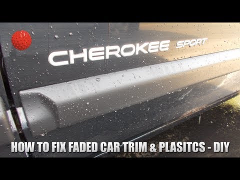 How To Fix/Restore Faded Car Trim, Bumpers and Plastics (DIY) – Cheap-Fast-Nice-Quick