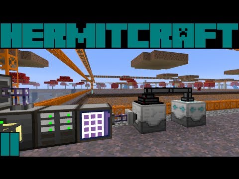 Hypno HermitCraft FTB Monster S3E11: Starting AE and Quarry!!!