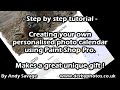 Tutorial on creating a personalised 2012 photo calendar using Paint Shop Pro. A great xmas gift