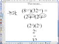 Fractional exponents c Fractional exponents c