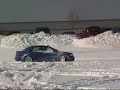 Audi S4 in heavy snow...