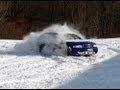 Audi S4 in heavy snow...