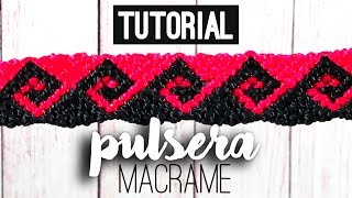PULSERA DE MACRAME » 