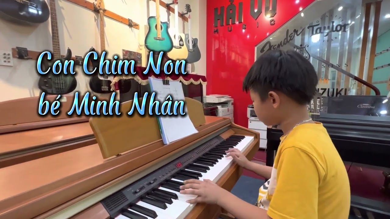 Con chim non – bé Minh Nhân