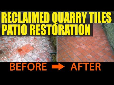 how to fit quarry tiles
