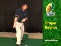 Motion Golf Training video \"Proper Balance\" Motion Golf Training video \"Proper Balance\"