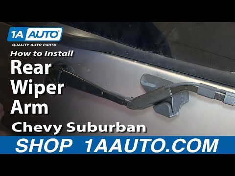 How To Install Replace Rear Wiper Arm 2000-06 Chevy Suburban Tahoe GMC Yukon