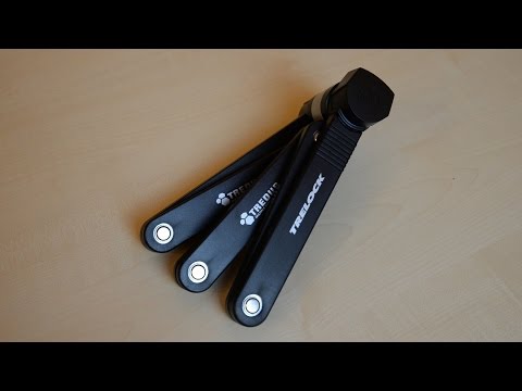 Trelock FS 455 Fahrradschloss Faltschloss Unboxing & Review