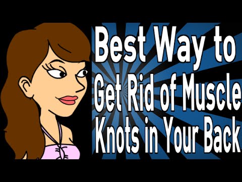 how to get rid knots in your back
