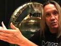 Iron Maiden drummer Nicko McBrain - Paiste Cymbals Setup
