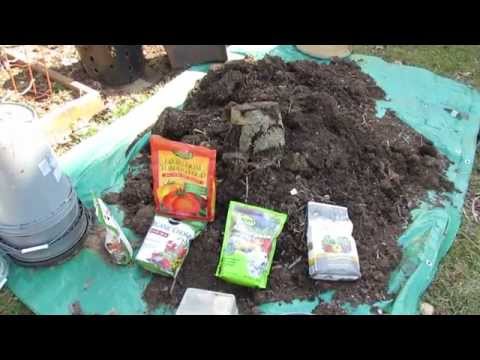 how to fertilize old soil