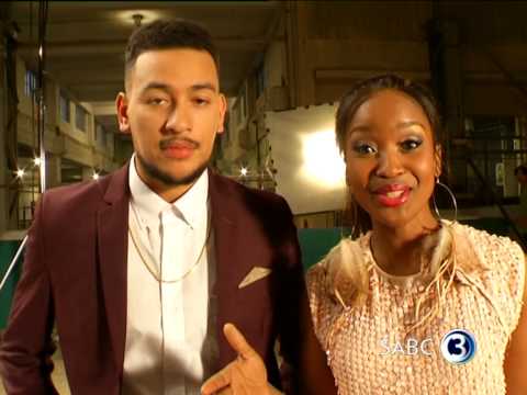 Behind the scenes of AKA's new music video