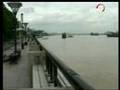 Flood waters in S. China recede, danger remains