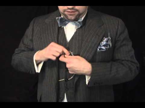 how to fasten back of waistcoat