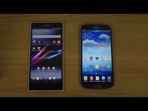 Sony Xperia Z Ultra vs. Samsung Galaxy Mega 6.3