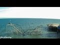 Jet Star Roller Coaster Seaside Heights NJ 3/5/13 ...