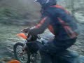 26.12.2009 ktm exc 250 six days greece podjazd , czwarta godz na 2t