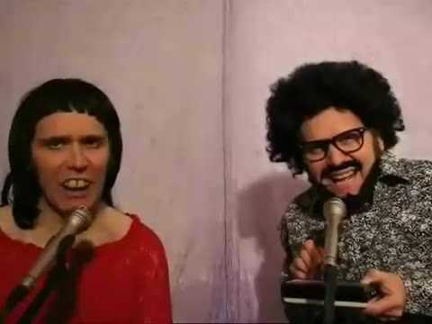 Freddie Mercury and Rolf Harris by The Amazing Stevie Riks