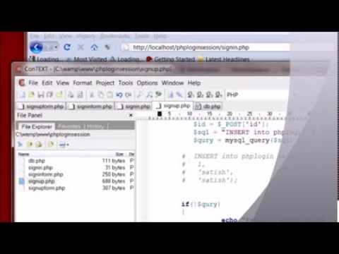 how to define session variable in php