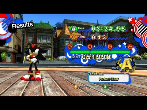 how to be shadow in sonic generations