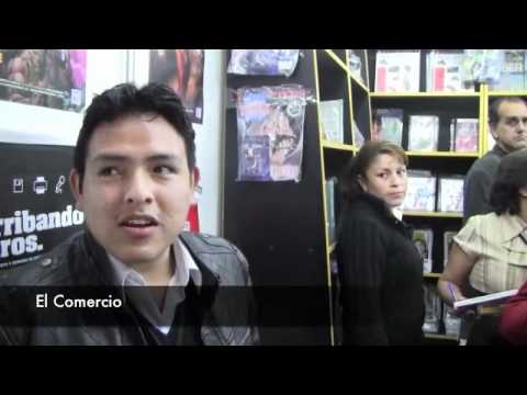 Jóvenes opinan sobre la Feria del Libro Ricardo Palma