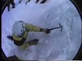 CLIMBING TOOLS: Ice tool placement