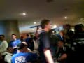 Rangers Fans in Manchester - union jack Rangers Fans in Manchester - union jack