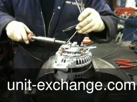 land rover alternator rectifier repair