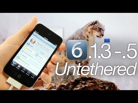 NEW Jailbreak 6.1.3, 6.1.4, 6.1.5 Untethered iOS iPhone 5,4S,4,3Gs,iPod Touch 5,4 & iPad Mini,4,3,2