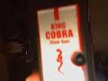 King Cobra stun gun demo 900,000 volts