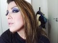 Maquiagem Azul Forte para Casamento. Madrinha, Irmã da Noiva, Convidada....