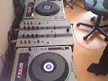 kind of a blend of techno and trance this time around.

tracklist:

1/ minilogue - jamaica (dubfire remix)
2/ simi - ettore di sistema (original mix)
3/ ali wilson - shakedown (original mix)
4/ sander van doorn - apple (bart b more remix)
5/ faithless - insomnia (acapella)

all available from http://www.beatport.com

equipment:

2 x pioneer cdj 800.
1 x pioneer djm 707 mixer.
1 x alesis philtre efx unit.
1 x sennhesier hd25 headphones.