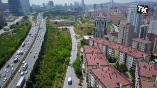 dji mavic pro nd16 filtre test şerifali ataşehir istanbul , hava çekim videoları