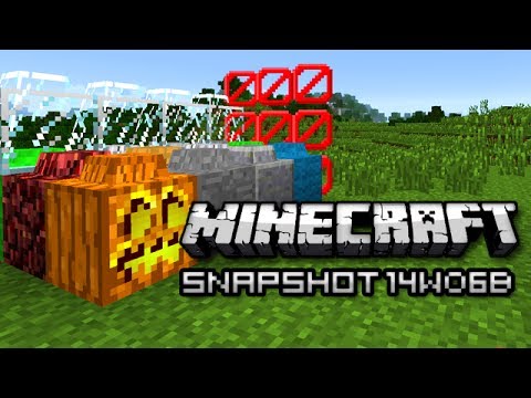 Minecraft: Lego Blocks, Swimming Slimes, and More! (Snapshot 14w06b)
