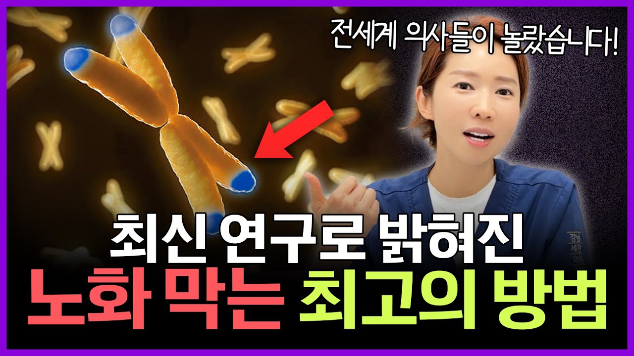 과학으로 밝혀진 "노화를 막는 최고의 방법" | 아프지않고 오래 살고싶다면 알아야 할 노화 예방법