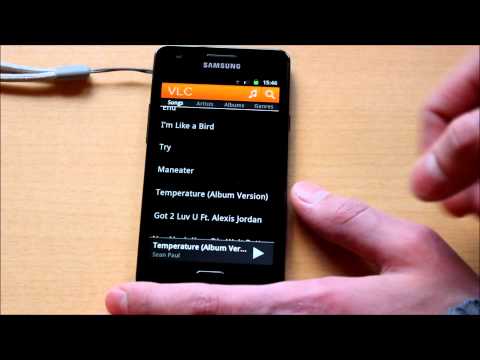 how to control vlc media player from android