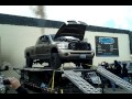 Triple turbo cummins back to back 1079 hp dyno pulls fuel only.